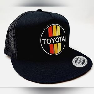 Toyota Retro Vintage Style Patch Hat Tundra Tacoma Truck Racing TRD TEQ Pro Cap